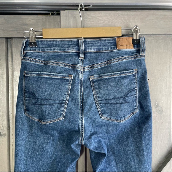 American Eagle High rise skinny kick boot next level stretch 6r - Picture 6 of 10